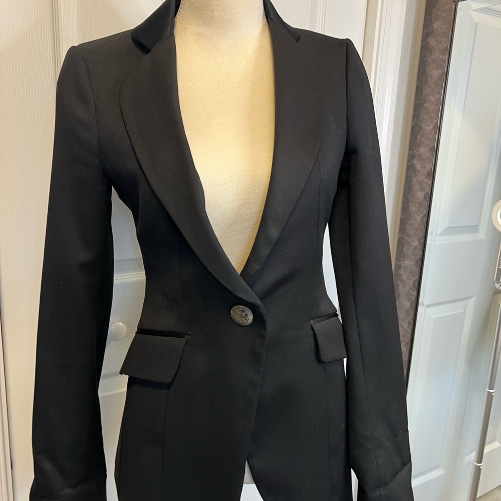 United Colors Of Benetton Classic Black Blazer